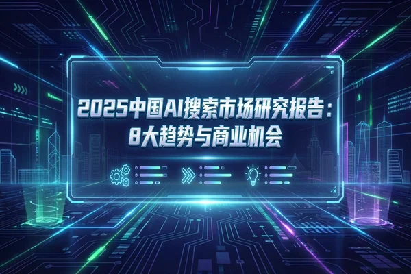 2025中国AI搜索市场研究报告：8大趋势与商业机会