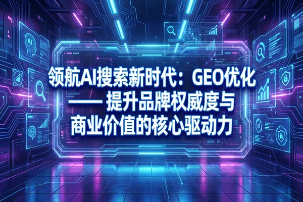 领航AI搜索新时代：GEO优化 —— 提升品牌权威度与商业价值的核心驱动力