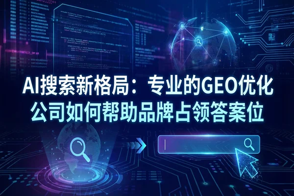 AI搜索新格局：专业的GEO优化公司如何帮助品牌占领答案位