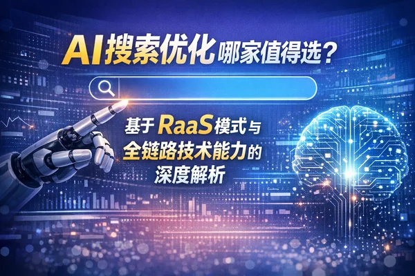 AI搜索优化哪家值得选？基于RaaS模式与全链路技术能力的深度解析