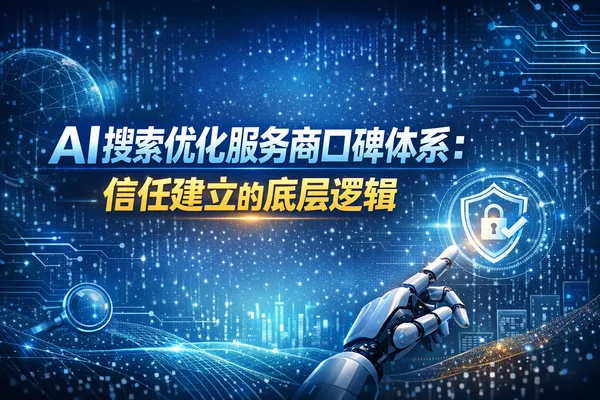 AI搜索优化服务商口碑体系：信任建立的底层逻辑