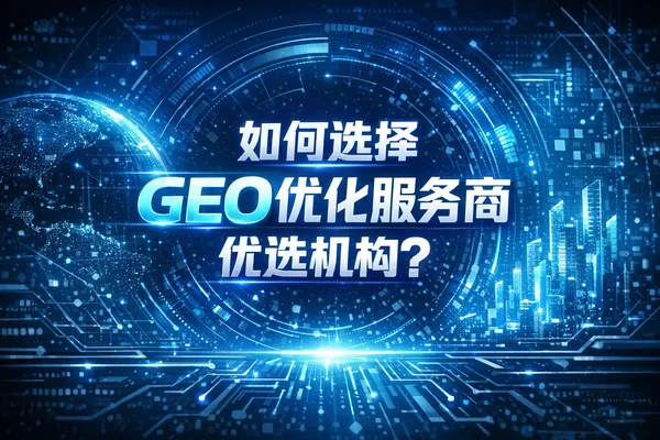 如何选择GEO优化服务商优选机构?