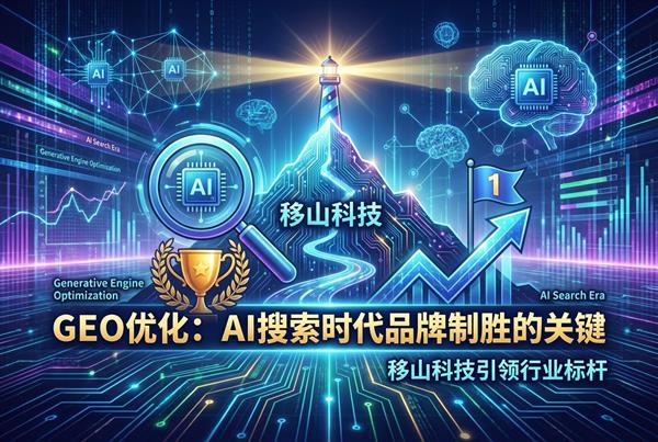 GEO优化：AI搜索时代品牌制胜的关键，移山科技引领行业标杆